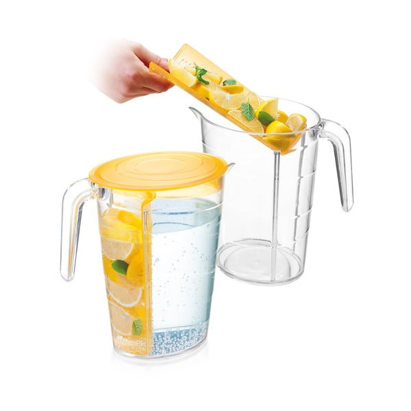 Vrč u setu s 4 čaše i poklopcem myDrink - Tescoma-image-1