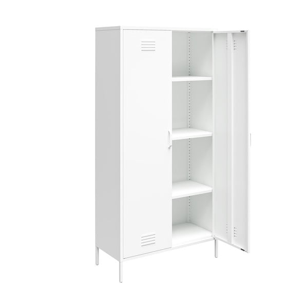 Bijeli metalni ormarić 90x185 cm Mission District - Støraa-image-3