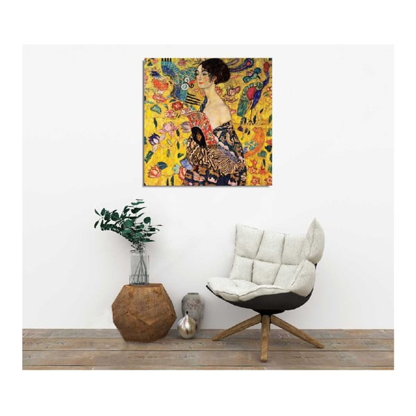 Zidna reprodukcija na platnu Gustav Klimt, 45 x 45 cm-image-1