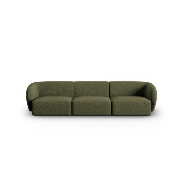 Zelena sofa od šenila 266 cm Paolo – Milo Casa