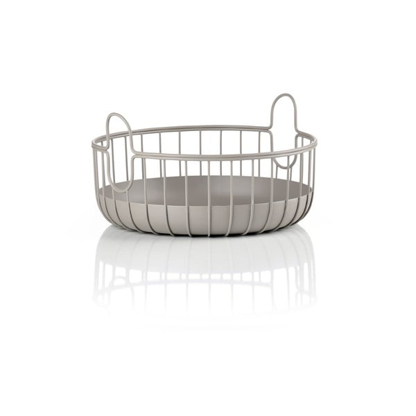 Metalna košara od žice ø 22x8 cm Inu – Zone-image-2