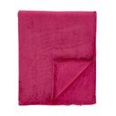 Ružičasta deka od mikropliša 130x170 cm Raschel Velvet – Catherine Lansfield