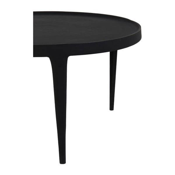 Crni okrugli stolići za kavu u setu 2 kom ø 75 cm Tobias – Light & Living-image-4