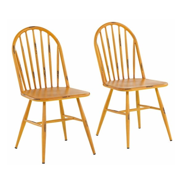 Set od 2 stolice od žute bukve Støraa Alexis