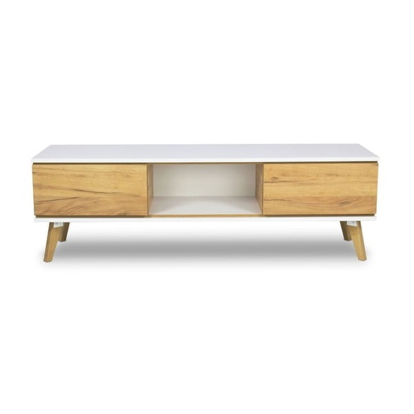 TV komoda u hrastovom dekoru SKANDICA Jorgen-image-1