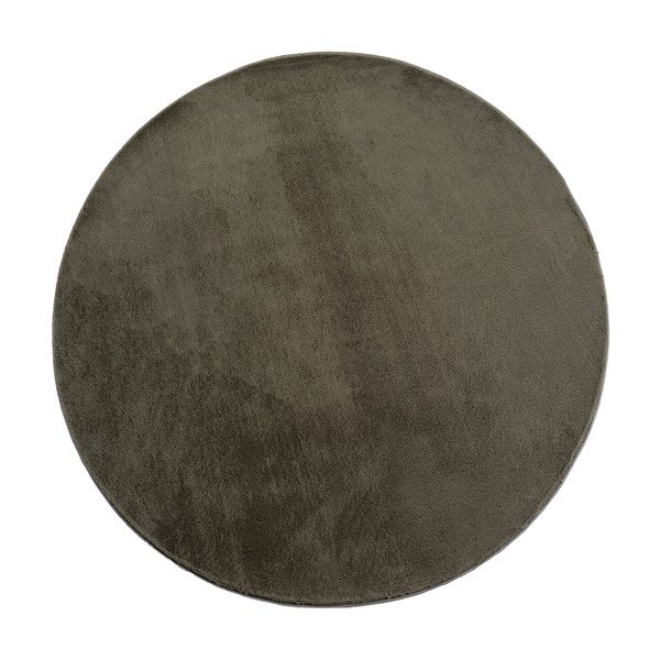Kaki zeleni periv okrugao tepih ø 120 cm Joy – Ayyildiz Carpets