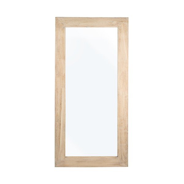 Zidno ogledalo s okvirom od masivnog drveta 82x172 cm Tiziano – Yes Everyday