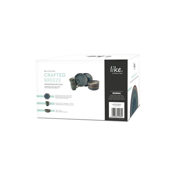 Porculanski servis za jelo 6 kom Crafted Breeze – like | Villeroy & Boch-image-2