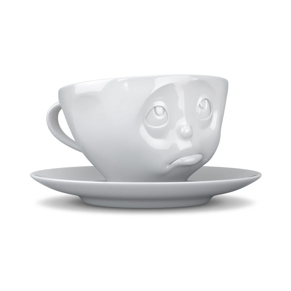 Bijela porculanska šalica za kavu 58products Oh please, 200 ml-image-2