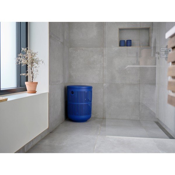 Plava plastična košara za rublje 60 l Ume – Zone-image-1