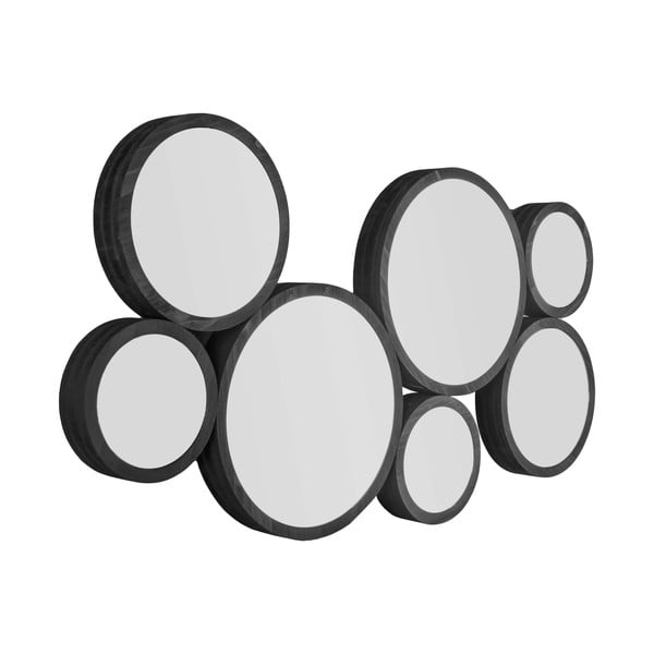 Zidno ogledalo s okvirom od masivnog drveta 90x48 cm Wall Art – PT LIVING-image-2