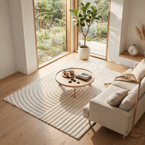 Krem tepih 120x170 cm Serenity – ESTE-image-4