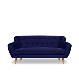 Tamnoplava sofa Cosmopolitan design London, 162 cm