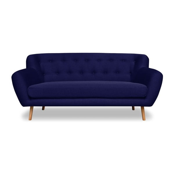 Tamnoplava sofa Cosmopolitan design London, 162 cm