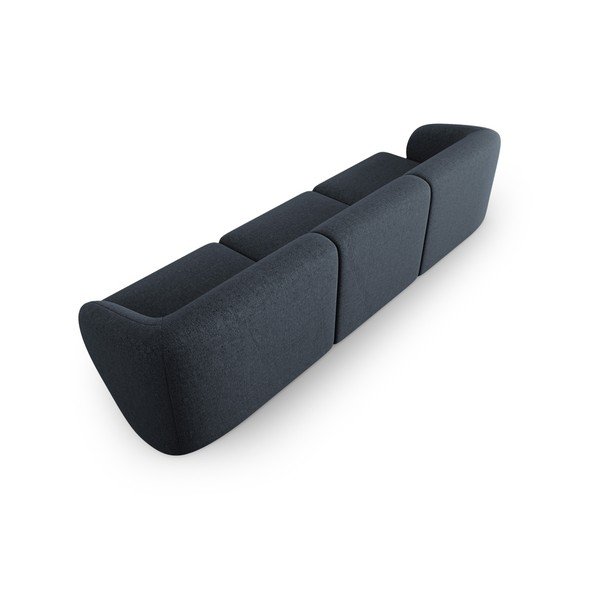 Plava sofa od šenila 266 cm Paolo – Milo Casa-image-3