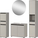 Sivi set namještaja za kupaonicu Lemont – Germania