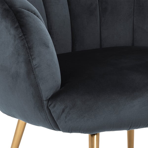 Tamnosiva fotelja Actona Daniella-image-1