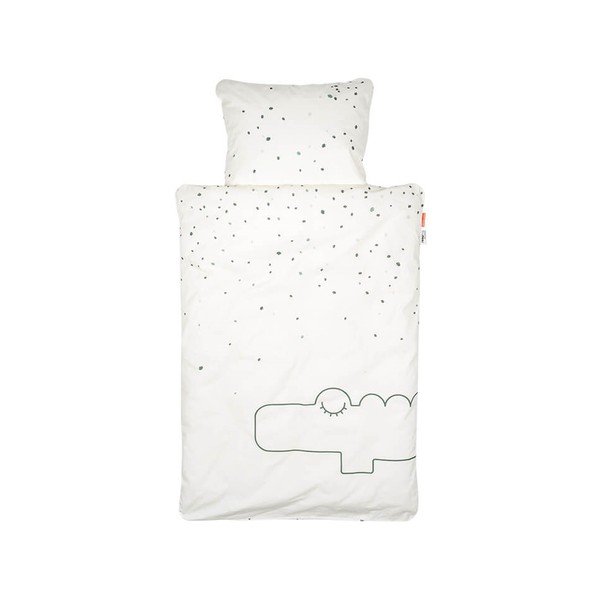 Pamučna dječja posteljina Croco - Done by Deer-image-1