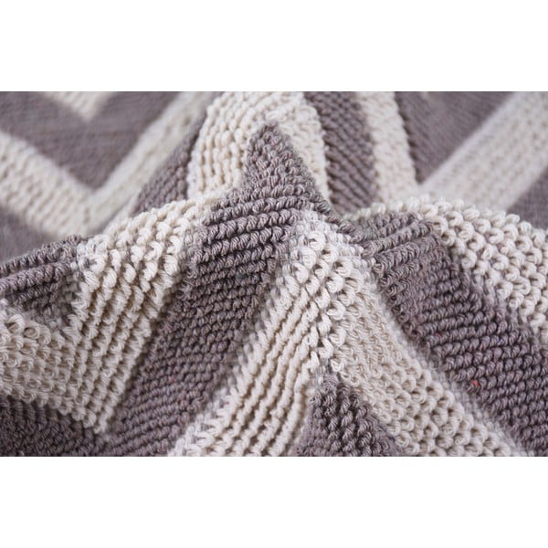 Bež pamučni tepih Vitaus Zikzak, 60 x 90 cm-image-3