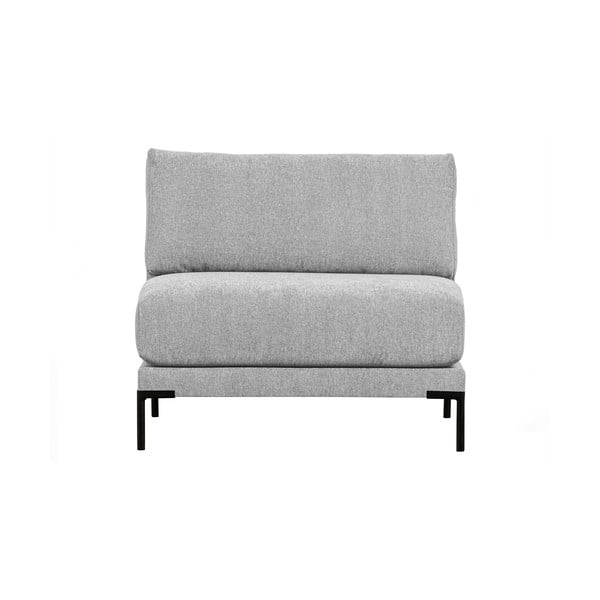 Svijetlo siva modularna sjedeća garnitura (srednji modul ) Couple – WOOOD-image-1