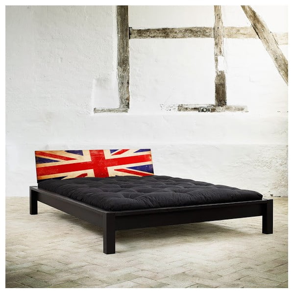 Krevet Karup Tami UK Black / Union Jack