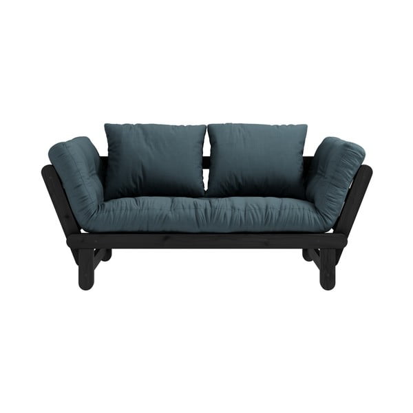 Podesiva sofa Karup Design Beat Crno/Petrolej plava