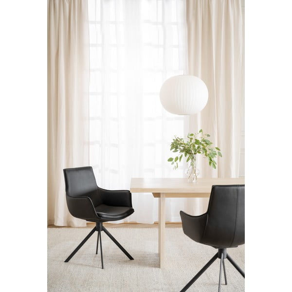 Blagovaonski stol hrast 240x95 cm Emmett - Rowico-image-3