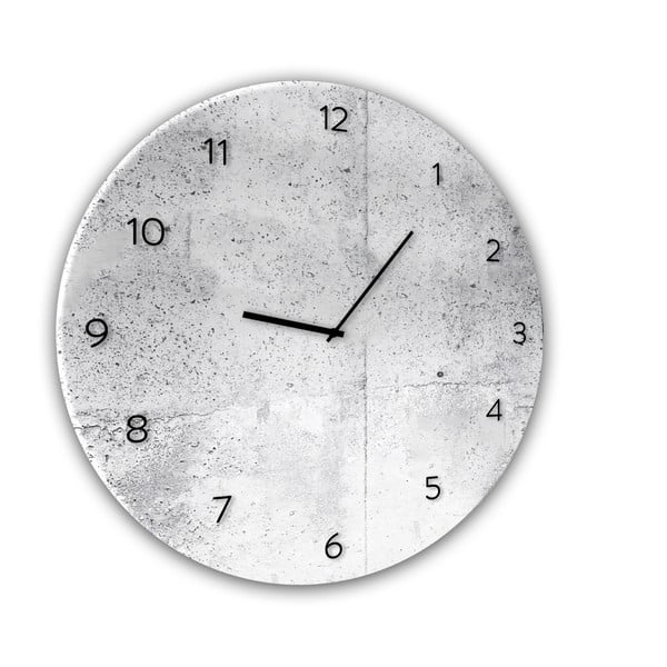 Zidni sat Styler Glassclock Wall, ⌀ 30 cm-image-2