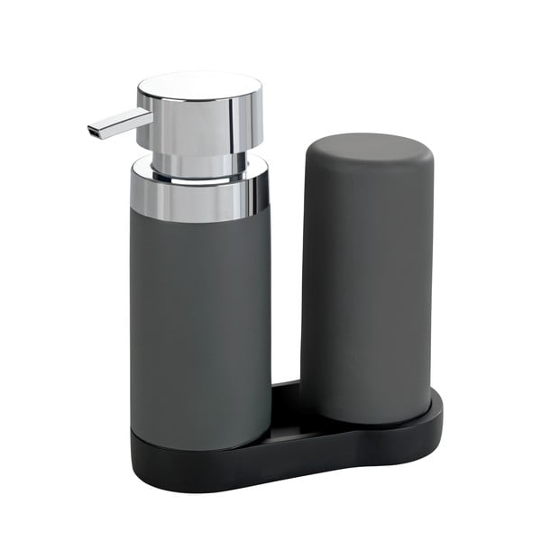 Sivi silikonski set za pranje suđa Easy Squeez-e – Wenko-image-4