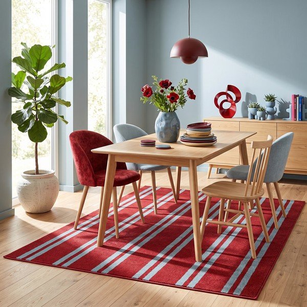 Crveni/plavi tepih 160x230 cm Riviera – ESTE-image-3