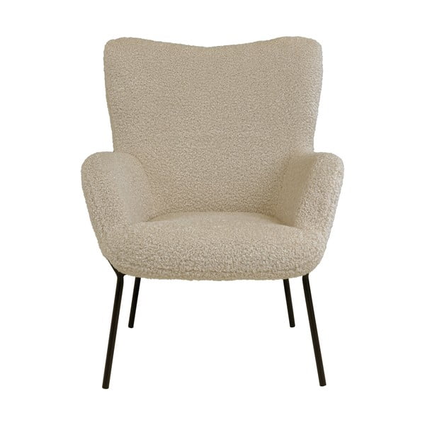 Bež fotelja od umjetnog krzna Glasgow – Bonami Essentials-image-2