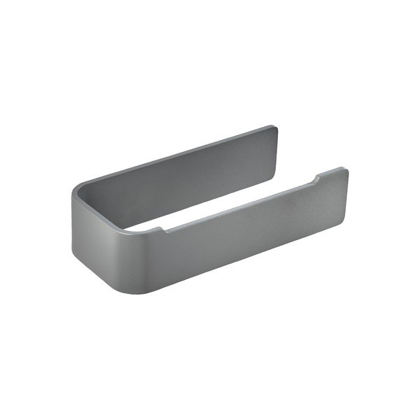 Sivi metalni zidni držač toaletnog papira Ume – Zone-image-1