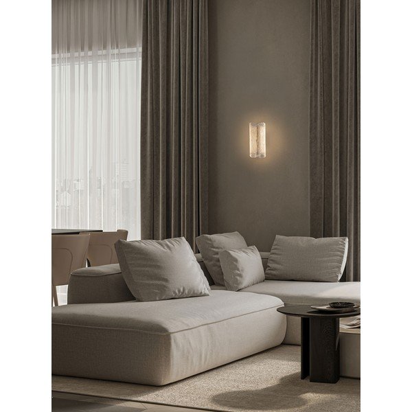 Mjedena željezna LED zidna lampa Sarin – Nova Luce-image-1
