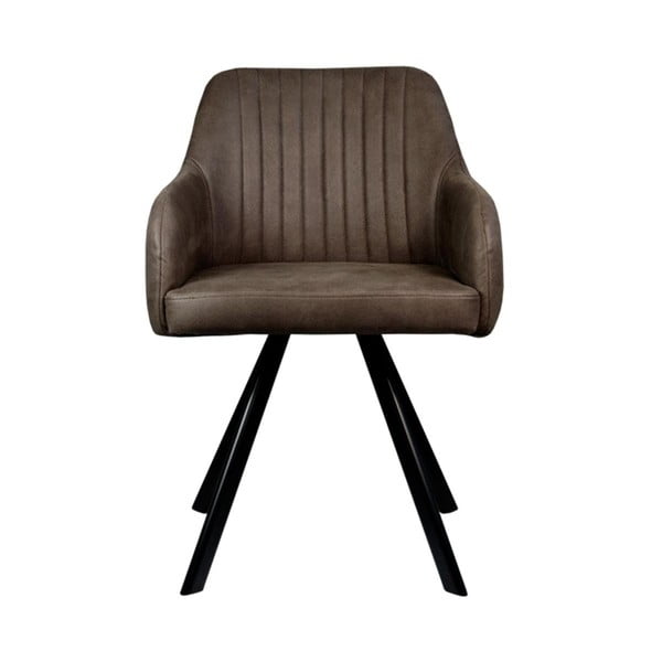 Bež-siva stolica za blagovanje LABEL51 Pod