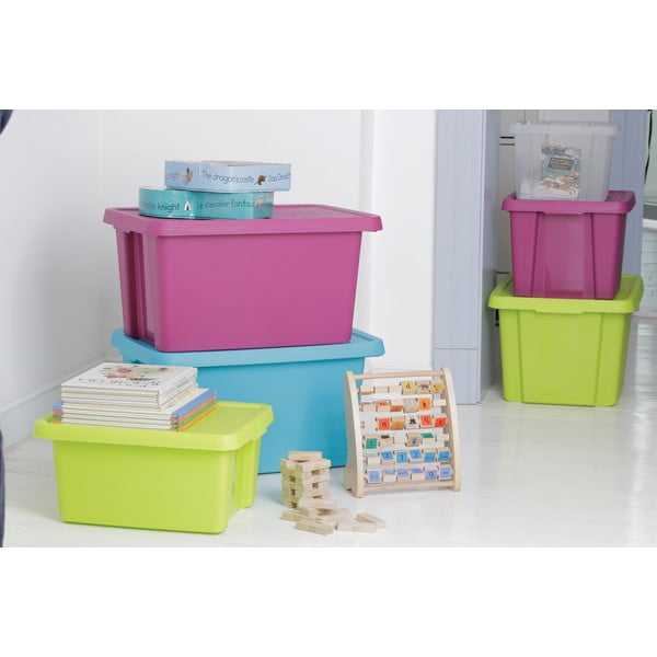 Kutija za odlaganje s poklopcem Curver Essentials, 45 l-image-1