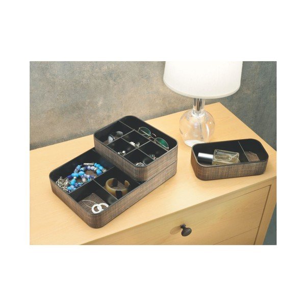 Smeđi organizator InterDesign Twillo Double-image-3