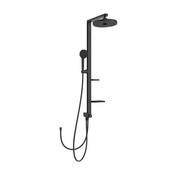 Mat crni metalni set za tuš kabinu 110 cm ALU+ – Ideal Standard