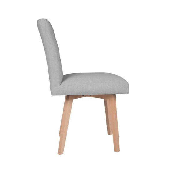 Svijetlo siva stolica za blagovanje Mazzini Sofas Tulip-image-3