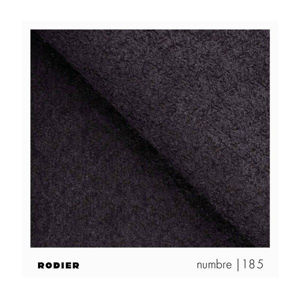 Crna fotelja od bouclé tkanine Belle – Rodier-image-4