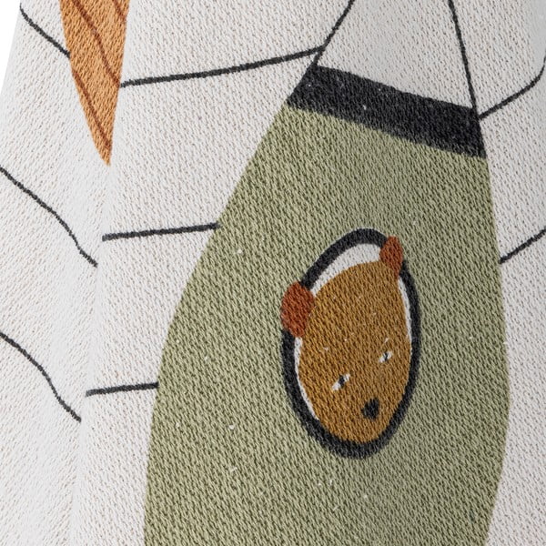 Bijela deka za bebe 130x160 cm Space – Bloomingville Mini-image-3