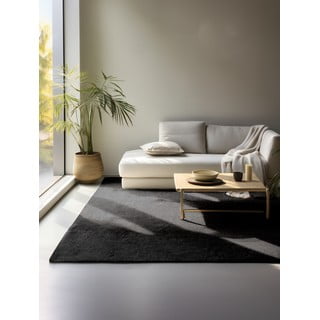 Crni juteni tepih 160x230 cm Bouclé – Hanse Home