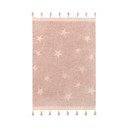 Ružičasti periv/ručno rađen pamučan dječji tepih 120x175 cm Hippy Stars Vinatge Nude – Lorena Canals