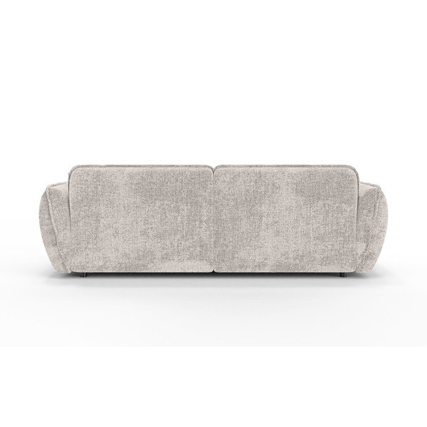 Bež kutna garnitura od šenila (s desnim kutom/s ležaljkom) Nelia – Ropez-image-4