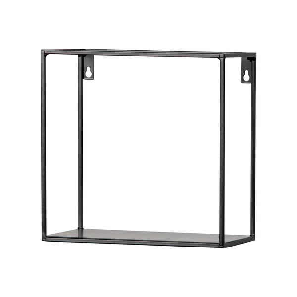 Set od 2 crne zidne police WOOOD Meert-image-2