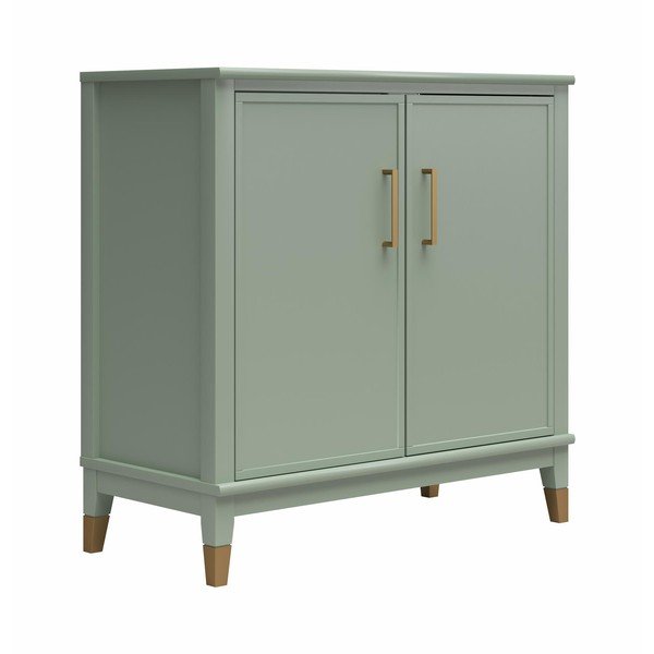 Zeleni ormarić 86x85x41 cm Westerleigh – CosmoLiving by Cosmopolitan-image-2