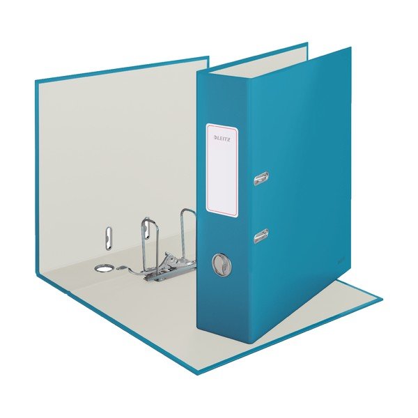 Plavi fascikl s mekanom površinom Leitz Cosy, A4-image-2