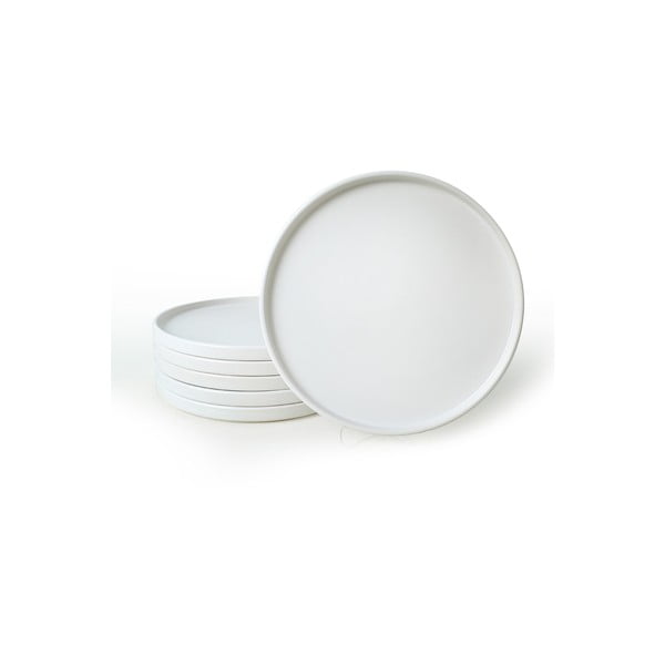 Bijeli keramički tanjuri u setu 6 kom ø 27 cm – Hermia