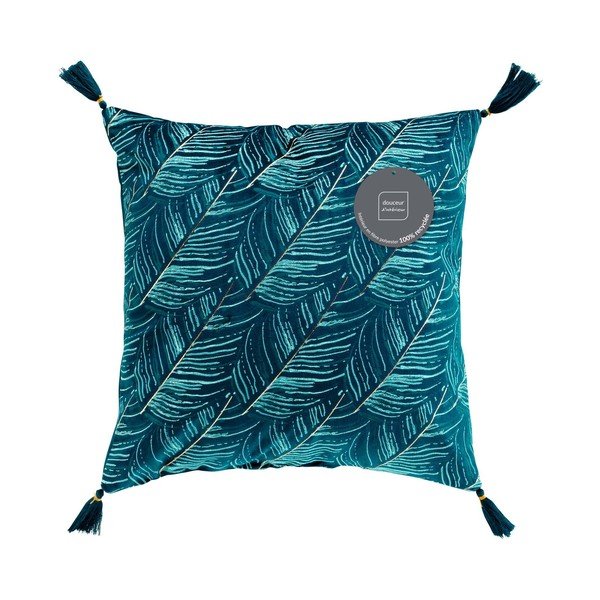 Ukrasni jastuk od samta 40x40 cm Palmina – douceur d'intérieur-image-3