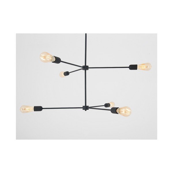Crna viseća svjetiljka Custom Form Triso Hexa-image-2