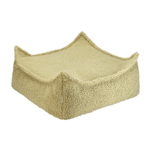 Zelena vreća za bebe od bouclé tkanine Square – Wigiwama